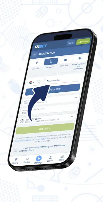 Provide Necessary Information for 1xBet Registration